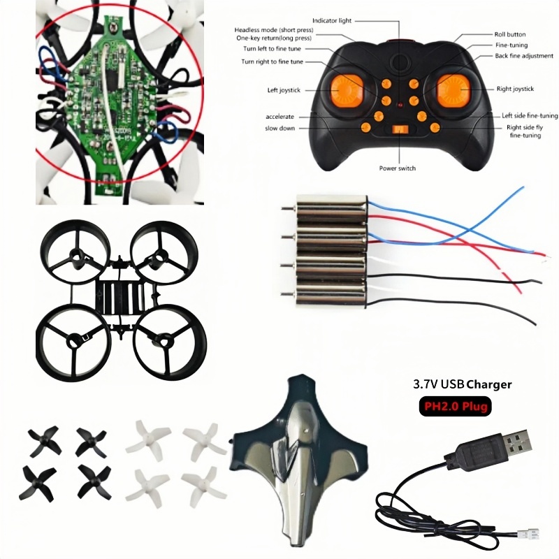Complete DIY Drone Kit 2.4G 6A - Fpv Drone Charger 评论和价格