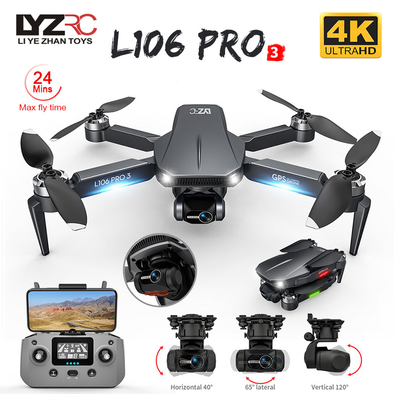 L106 Pro 3 Drone 5G WIFI FPV F - Fpv Drone Charger 评论和价格